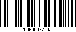 Código de barras (EAN, GTIN, SKU, ISBN): '7895098778824'