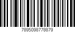 Código de barras (EAN, GTIN, SKU, ISBN): '7895098778879'