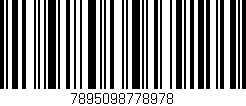 Código de barras (EAN, GTIN, SKU, ISBN): '7895098778978'