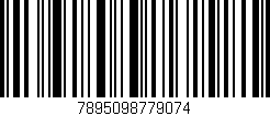 Código de barras (EAN, GTIN, SKU, ISBN): '7895098779074'