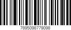 Código de barras (EAN, GTIN, SKU, ISBN): '7895098779098'