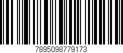 Código de barras (EAN, GTIN, SKU, ISBN): '7895098779173'