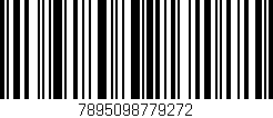 Código de barras (EAN, GTIN, SKU, ISBN): '7895098779272'