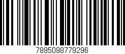 Código de barras (EAN, GTIN, SKU, ISBN): '7895098779296'