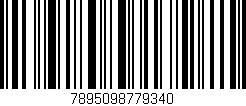 Código de barras (EAN, GTIN, SKU, ISBN): '7895098779340'