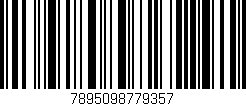 Código de barras (EAN, GTIN, SKU, ISBN): '7895098779357'