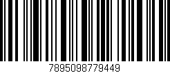 Código de barras (EAN, GTIN, SKU, ISBN): '7895098779449'