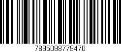 Código de barras (EAN, GTIN, SKU, ISBN): '7895098779470'