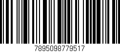 Código de barras (EAN, GTIN, SKU, ISBN): '7895098779517'