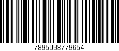 Código de barras (EAN, GTIN, SKU, ISBN): '7895098779654'