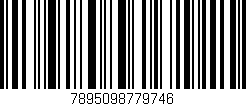 Código de barras (EAN, GTIN, SKU, ISBN): '7895098779746'