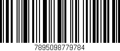 Código de barras (EAN, GTIN, SKU, ISBN): '7895098779784'