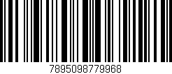 Código de barras (EAN, GTIN, SKU, ISBN): '7895098779968'