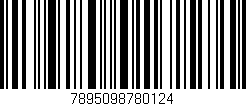 Código de barras (EAN, GTIN, SKU, ISBN): '7895098780124'