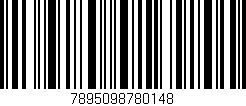 Código de barras (EAN, GTIN, SKU, ISBN): '7895098780148'