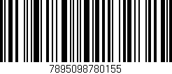 Código de barras (EAN, GTIN, SKU, ISBN): '7895098780155'