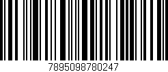 Código de barras (EAN, GTIN, SKU, ISBN): '7895098780247'