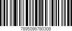 Código de barras (EAN, GTIN, SKU, ISBN): '7895098780308'