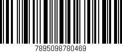 Código de barras (EAN, GTIN, SKU, ISBN): '7895098780469'