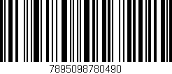 Código de barras (EAN, GTIN, SKU, ISBN): '7895098780490'