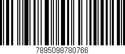 Código de barras (EAN, GTIN, SKU, ISBN): '7895098780766'