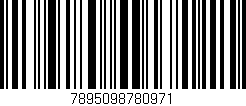 Código de barras (EAN, GTIN, SKU, ISBN): '7895098780971'