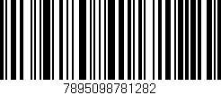 Código de barras (EAN, GTIN, SKU, ISBN): '7895098781282'