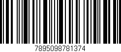 Código de barras (EAN, GTIN, SKU, ISBN): '7895098781374'