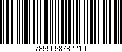 Código de barras (EAN, GTIN, SKU, ISBN): '7895098782210'