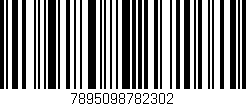 Código de barras (EAN, GTIN, SKU, ISBN): '7895098782302'