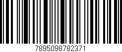 Código de barras (EAN, GTIN, SKU, ISBN): '7895098782371'