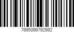 Código de barras (EAN, GTIN, SKU, ISBN): '7895098782982'