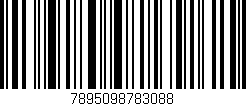 Código de barras (EAN, GTIN, SKU, ISBN): '7895098783088'