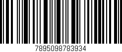 Código de barras (EAN, GTIN, SKU, ISBN): '7895098783934'