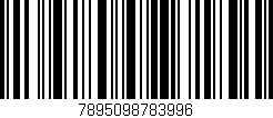 Código de barras (EAN, GTIN, SKU, ISBN): '7895098783996'