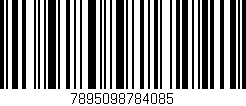 Código de barras (EAN, GTIN, SKU, ISBN): '7895098784085'