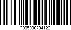 Código de barras (EAN, GTIN, SKU, ISBN): '7895098784122'