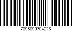 Código de barras (EAN, GTIN, SKU, ISBN): '7895098784276'