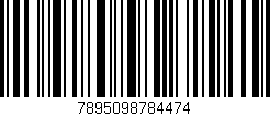 Código de barras (EAN, GTIN, SKU, ISBN): '7895098784474'