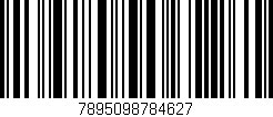 Código de barras (EAN, GTIN, SKU, ISBN): '7895098784627'