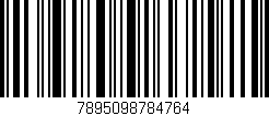 Código de barras (EAN, GTIN, SKU, ISBN): '7895098784764'