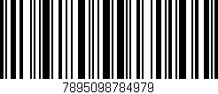 Código de barras (EAN, GTIN, SKU, ISBN): '7895098784979'