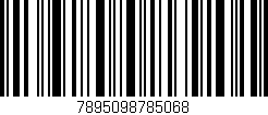 Código de barras (EAN, GTIN, SKU, ISBN): '7895098785068'