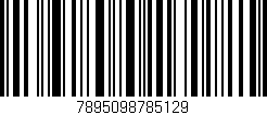 Código de barras (EAN, GTIN, SKU, ISBN): '7895098785129'