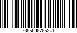 Código de barras (EAN, GTIN, SKU, ISBN): '7895098785341'