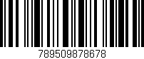 Código de barras (EAN, GTIN, SKU, ISBN): '789509878678'