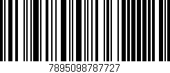 Código de barras (EAN, GTIN, SKU, ISBN): '7895098787727'