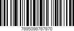 Código de barras (EAN, GTIN, SKU, ISBN): '7895098787970'