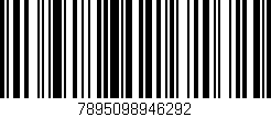 Código de barras (EAN, GTIN, SKU, ISBN): '7895098946292'