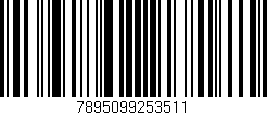 Código de barras (EAN, GTIN, SKU, ISBN): '7895099253511'